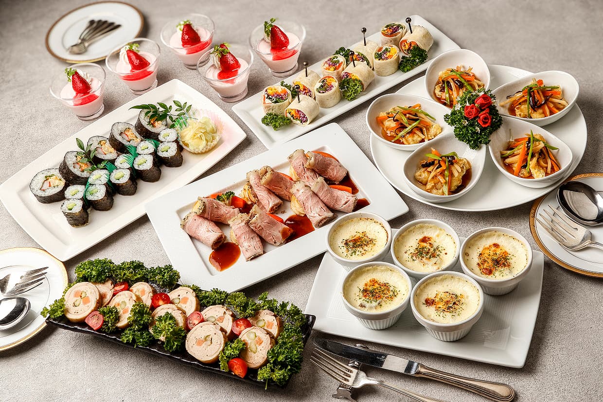2026忘年会・新年会 着席パーティ料理 プランA 4,500円 お料理一例