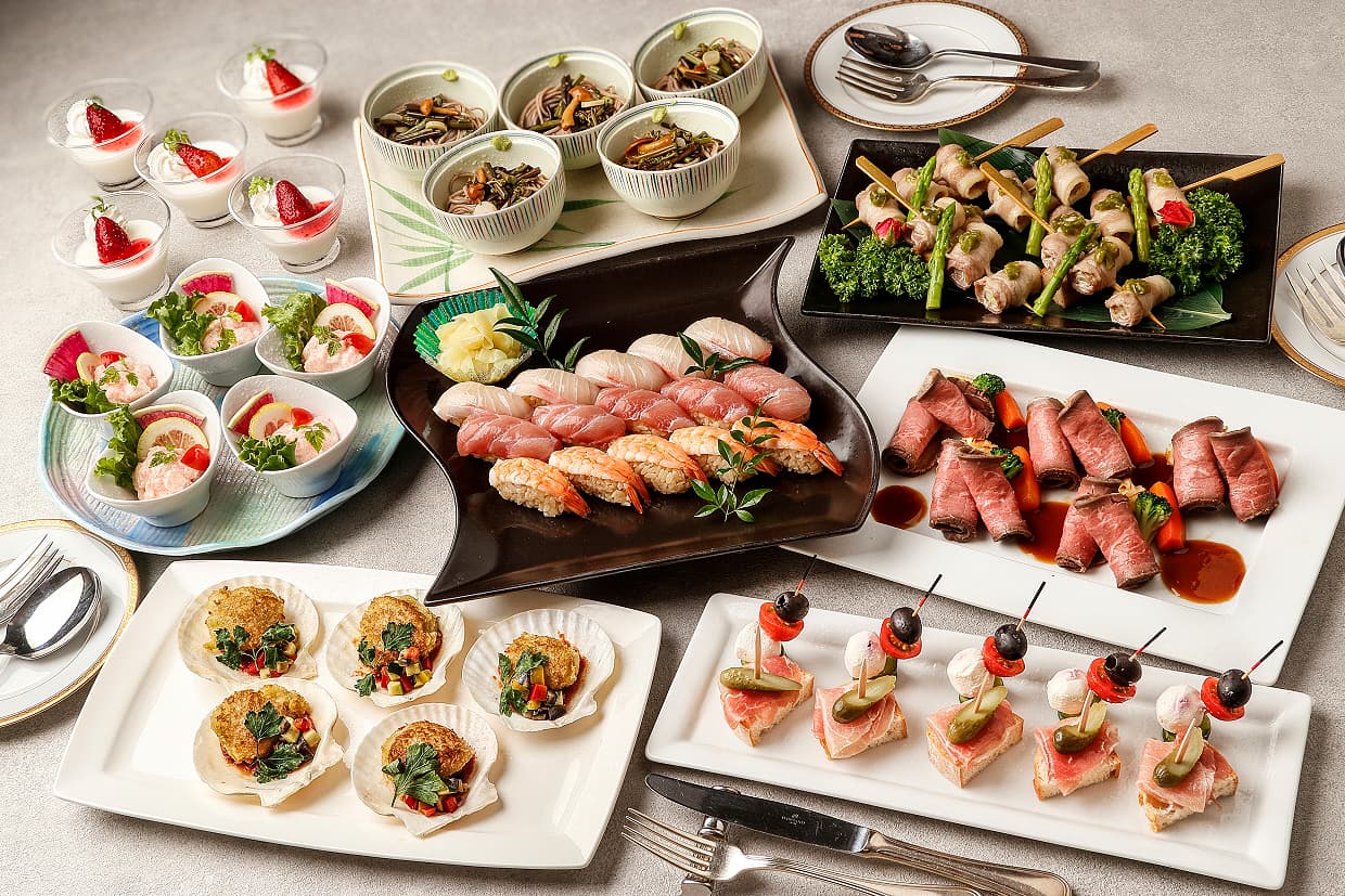 2026忘新年会 着席パーティ料理 プランB 5,500円 お料理一例